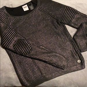 🔥 HARLEY DAVIDSON SPARKLY BLACK SWEATER🔥